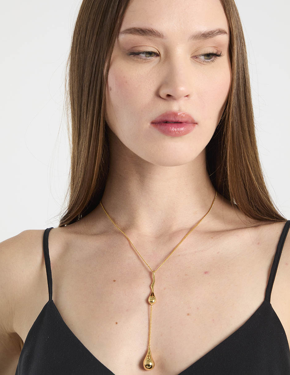 Collar con dije gota Molten 2