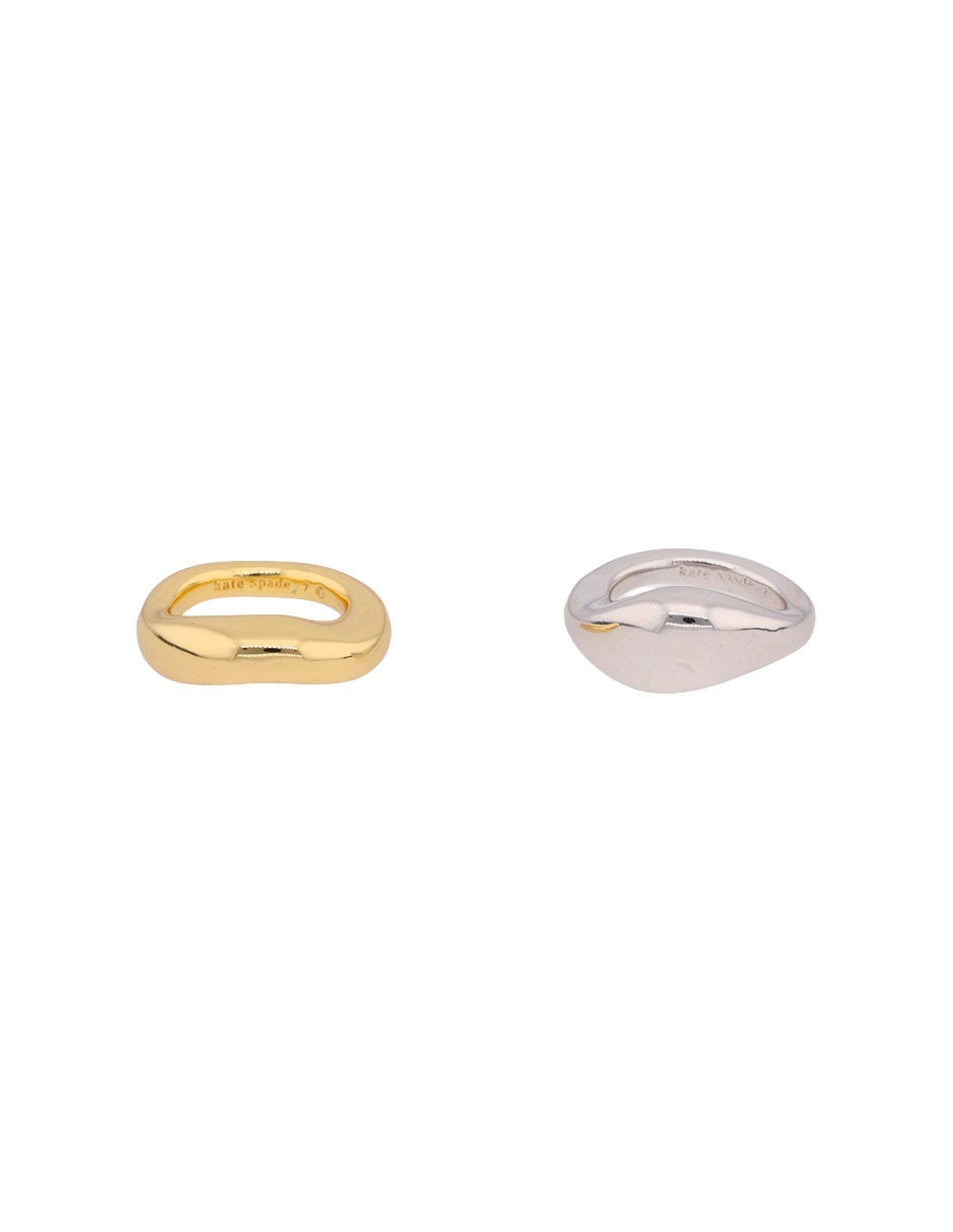 Set anillo Molten acabado brillante