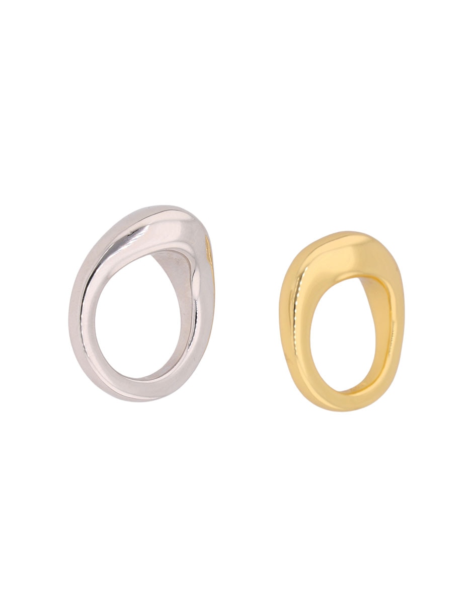 Set anillo molten brillante 4