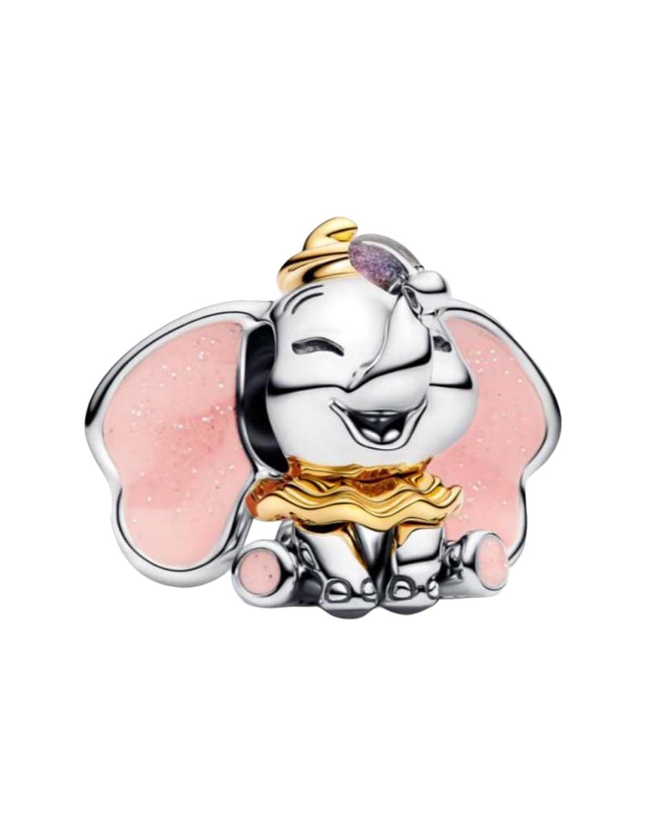 Charm de elefante Disney x Dumbo de plata P 925