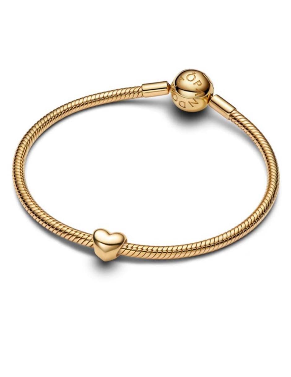 Charm de corazón Moments de plata P 925
