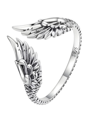 Anillo de alas Glam Pop P 925 de plata baño de rodio Anillo de alas Glam Pop P 925 de plata baño de rodio