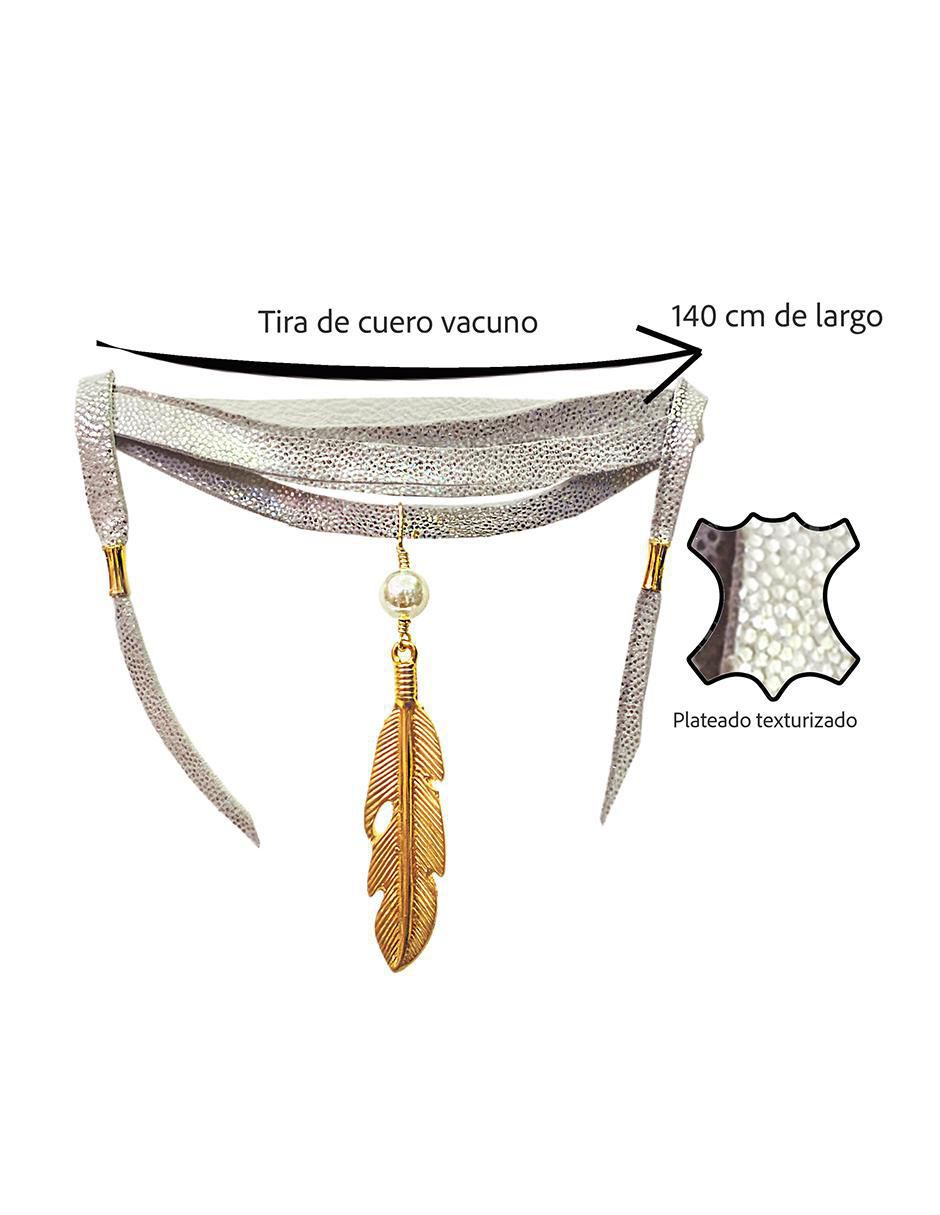 Gargantilla de pluma 4