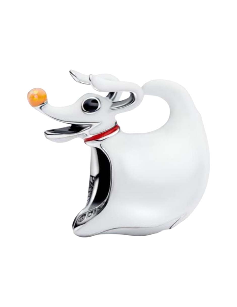Charm de perro Disney x Jack Skellington & Zero de plata P 925 1