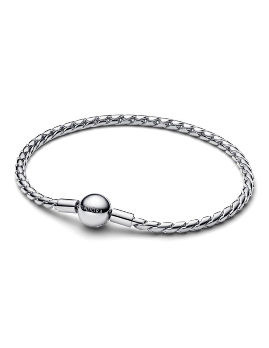 Brazalete de plata P 925 Pandora Moments acabado pulido