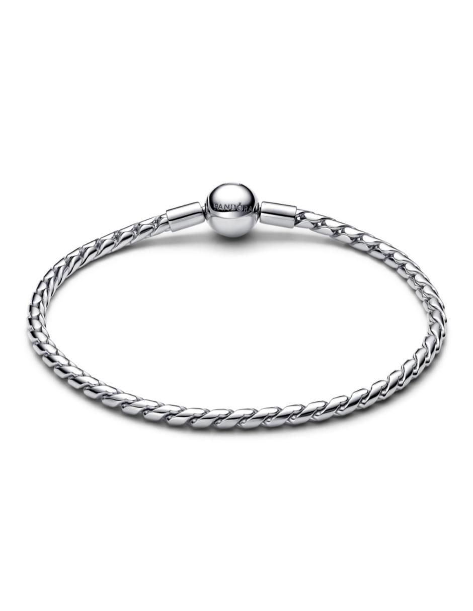 Brazalete de plata P 925 Pandora Moments acabado pulido 2