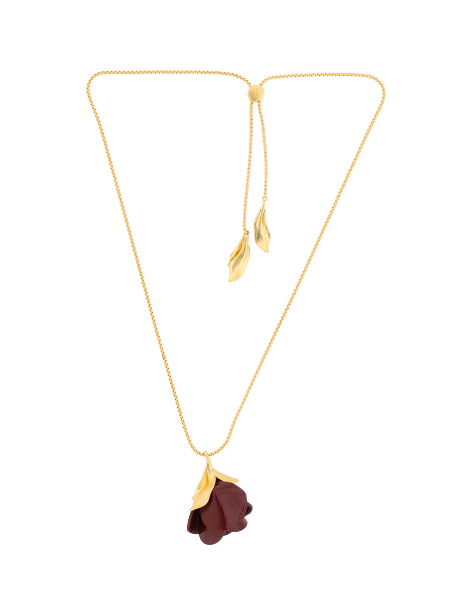 Collar con dije flor Buds 2