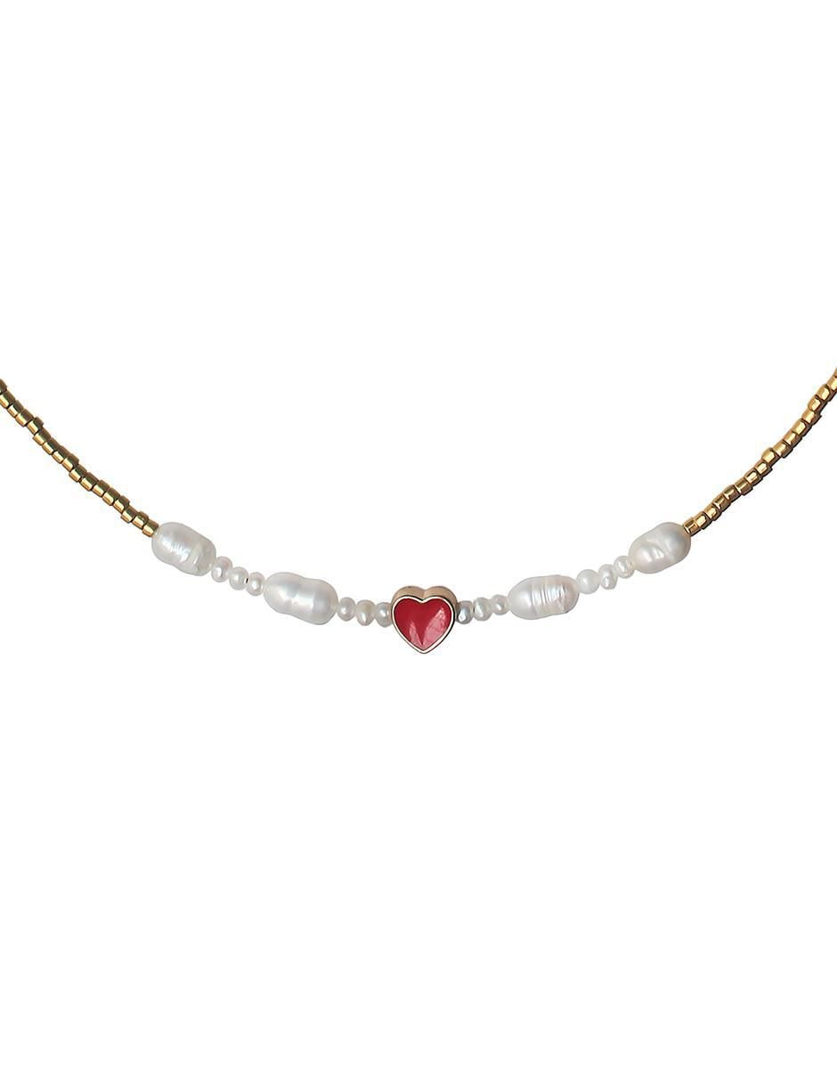 Collar corazón 14 K 1