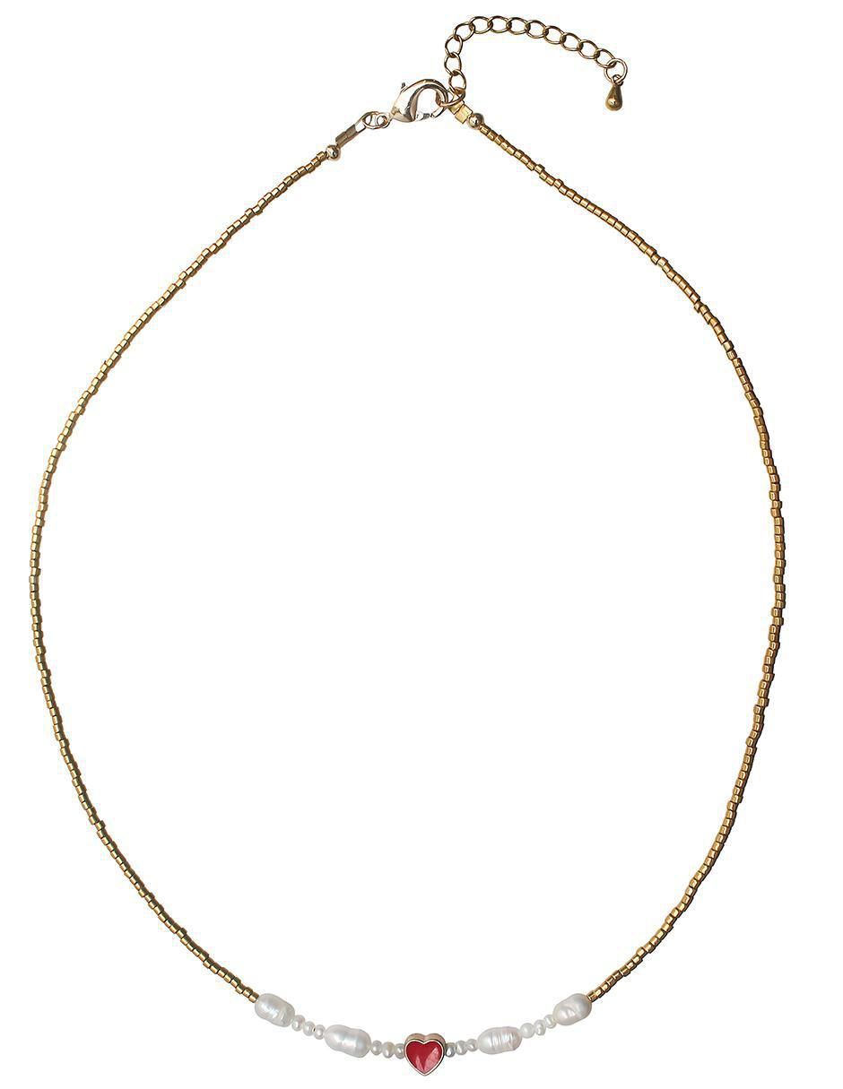 Collar corazón 14 K 3