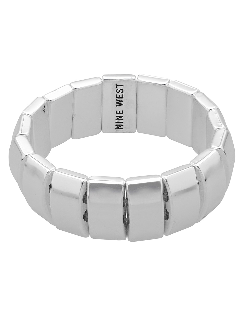 Pulsera Cyber Silver acabado brillante 2