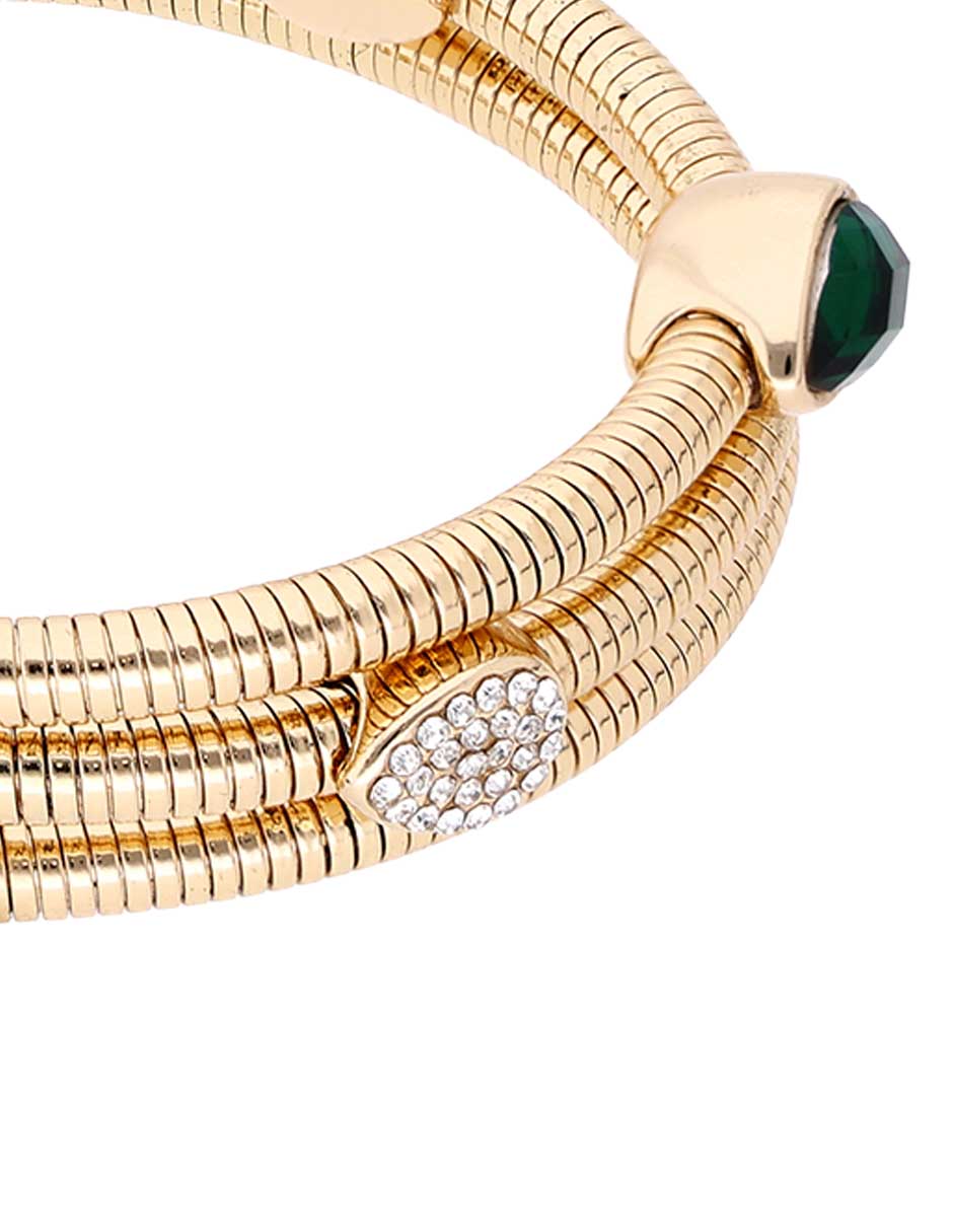 Pulsera Nine West Key Item Clr Mlt con acabado pavé