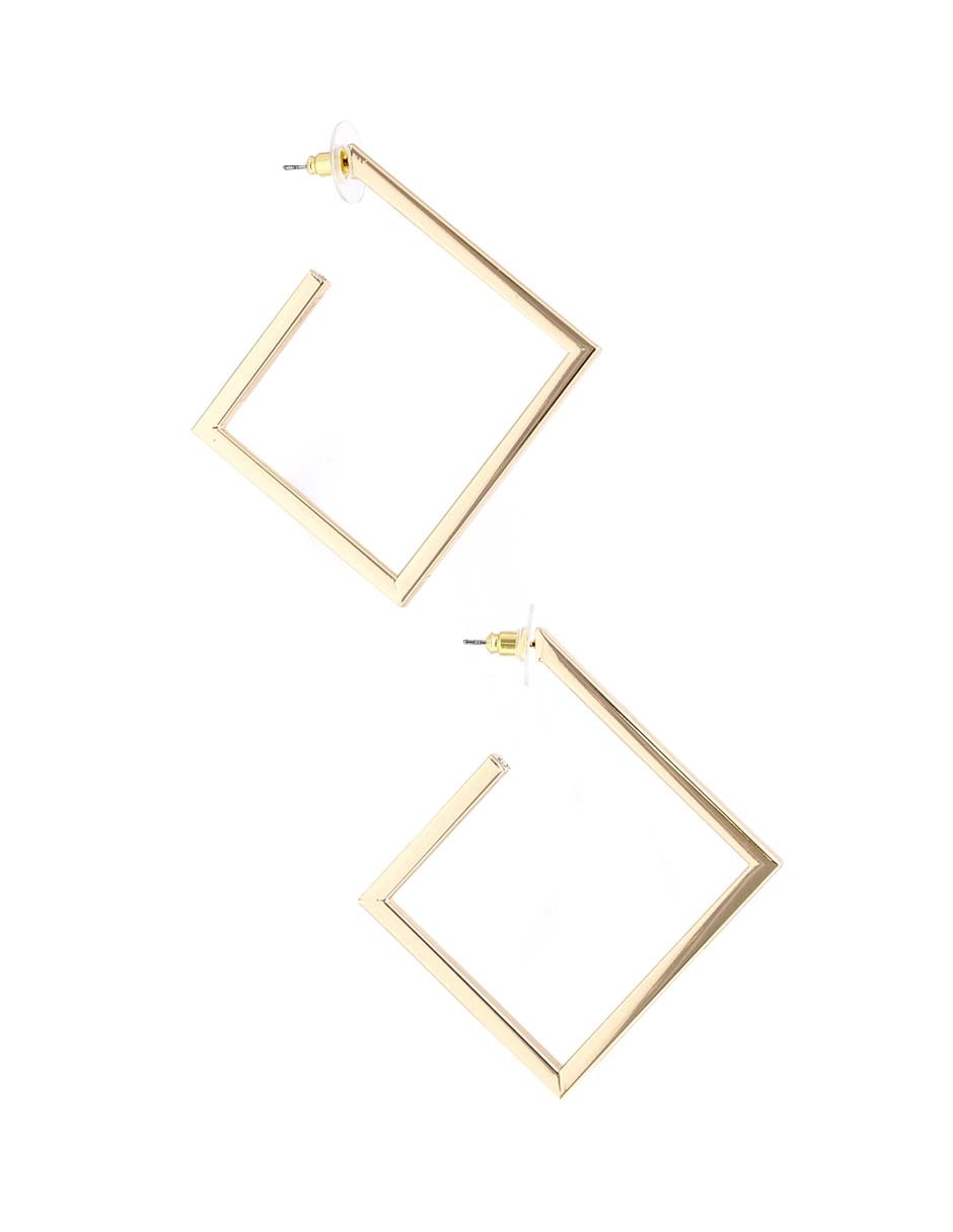 Aretes con acabado brillante 1