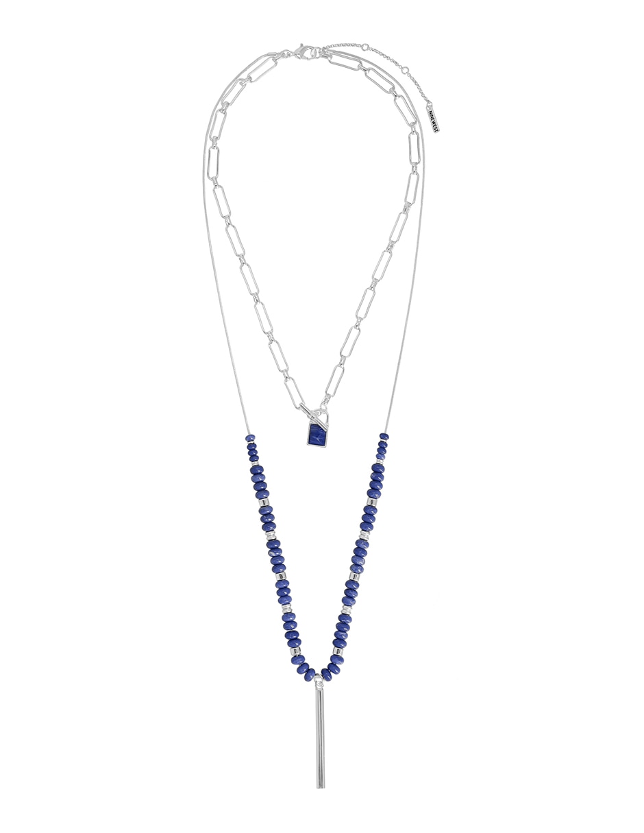 Collar rectangular Holiday Beads 3