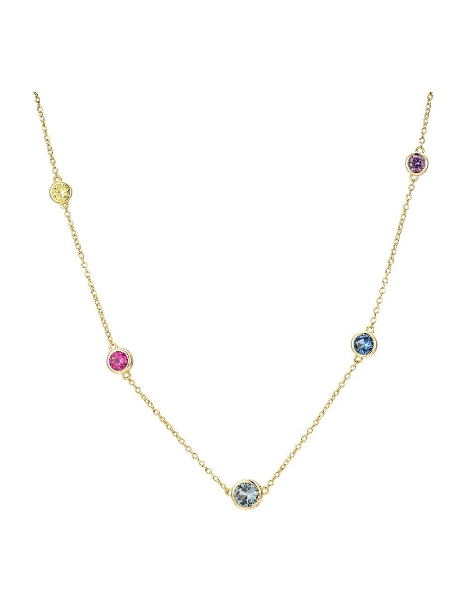 Collar redondo de plata P 925 Collar redondo de plata P 925