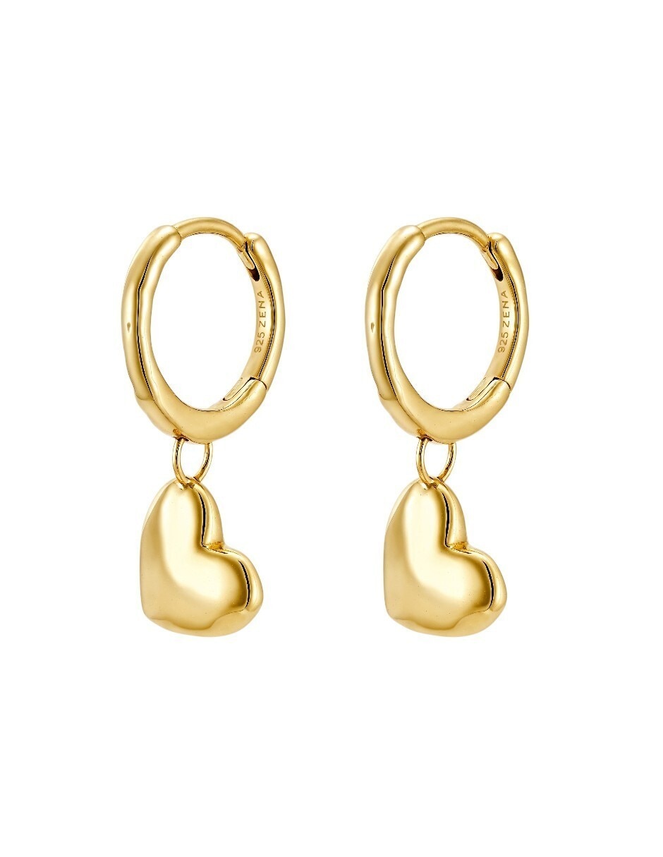 Aretes de aro de plata P 925 Aretes de aro de plata P 925