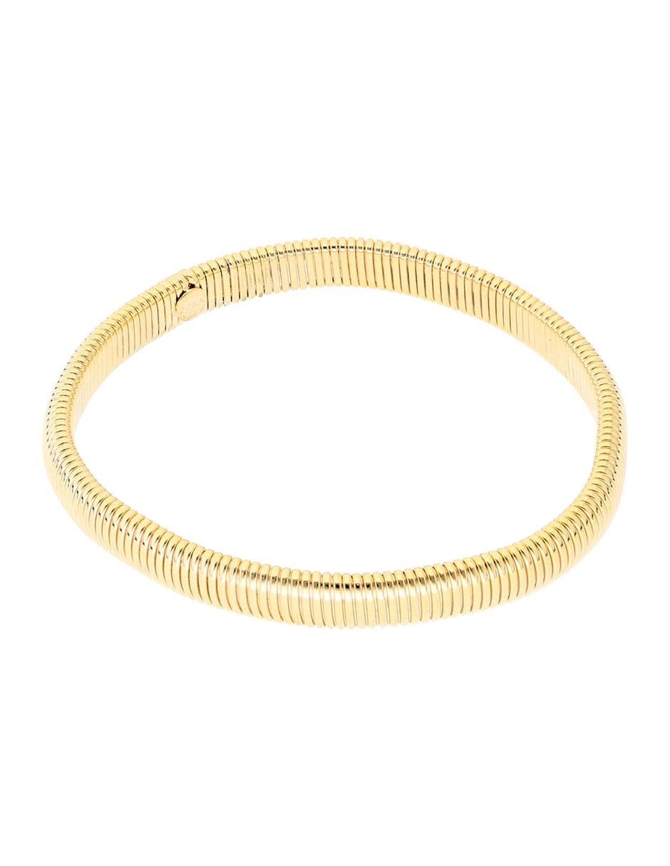 Pulsera de plata P 925 acabado baño de oro