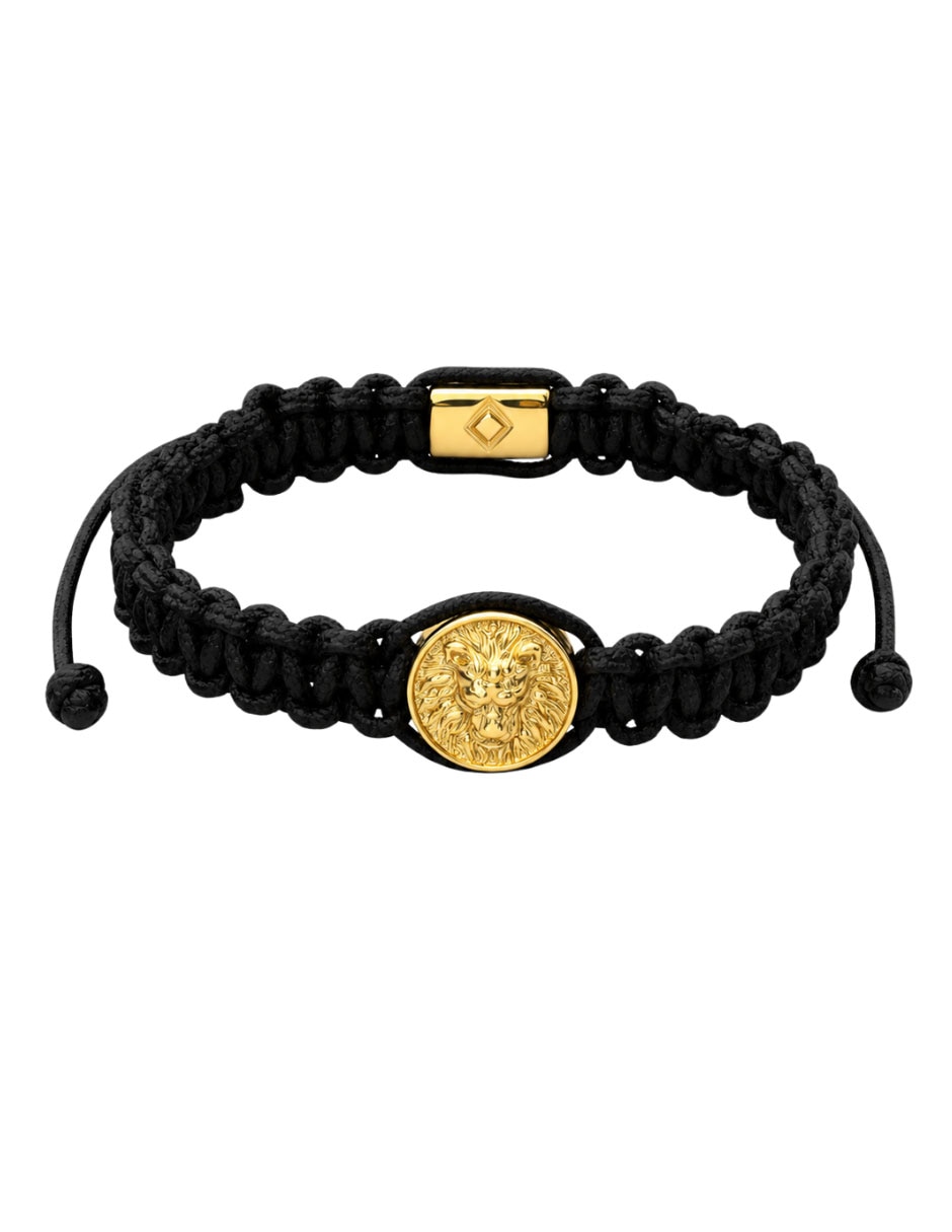 Pulsera con acabado baño de oro 1