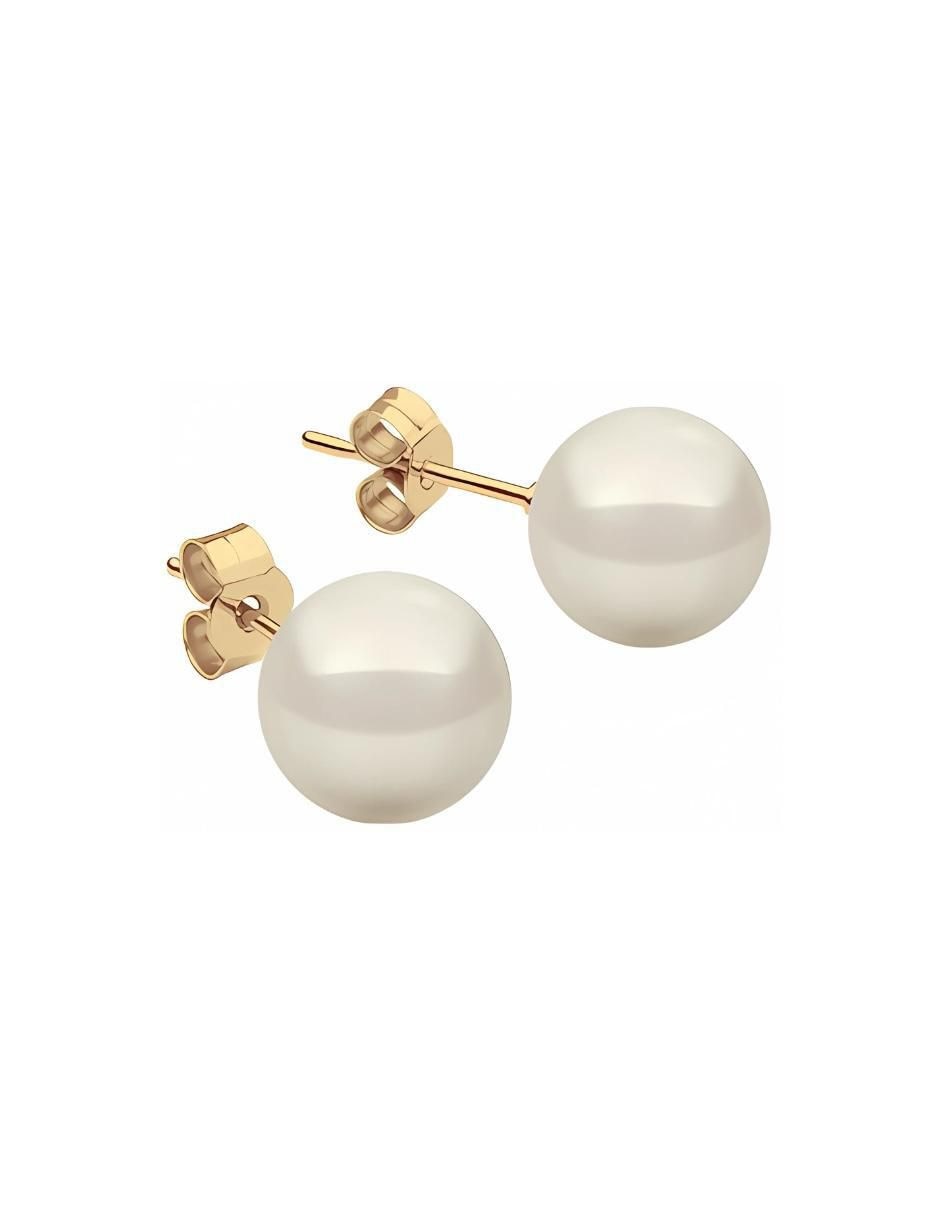 Set de aretes con acabado baño de oro 18 K 4