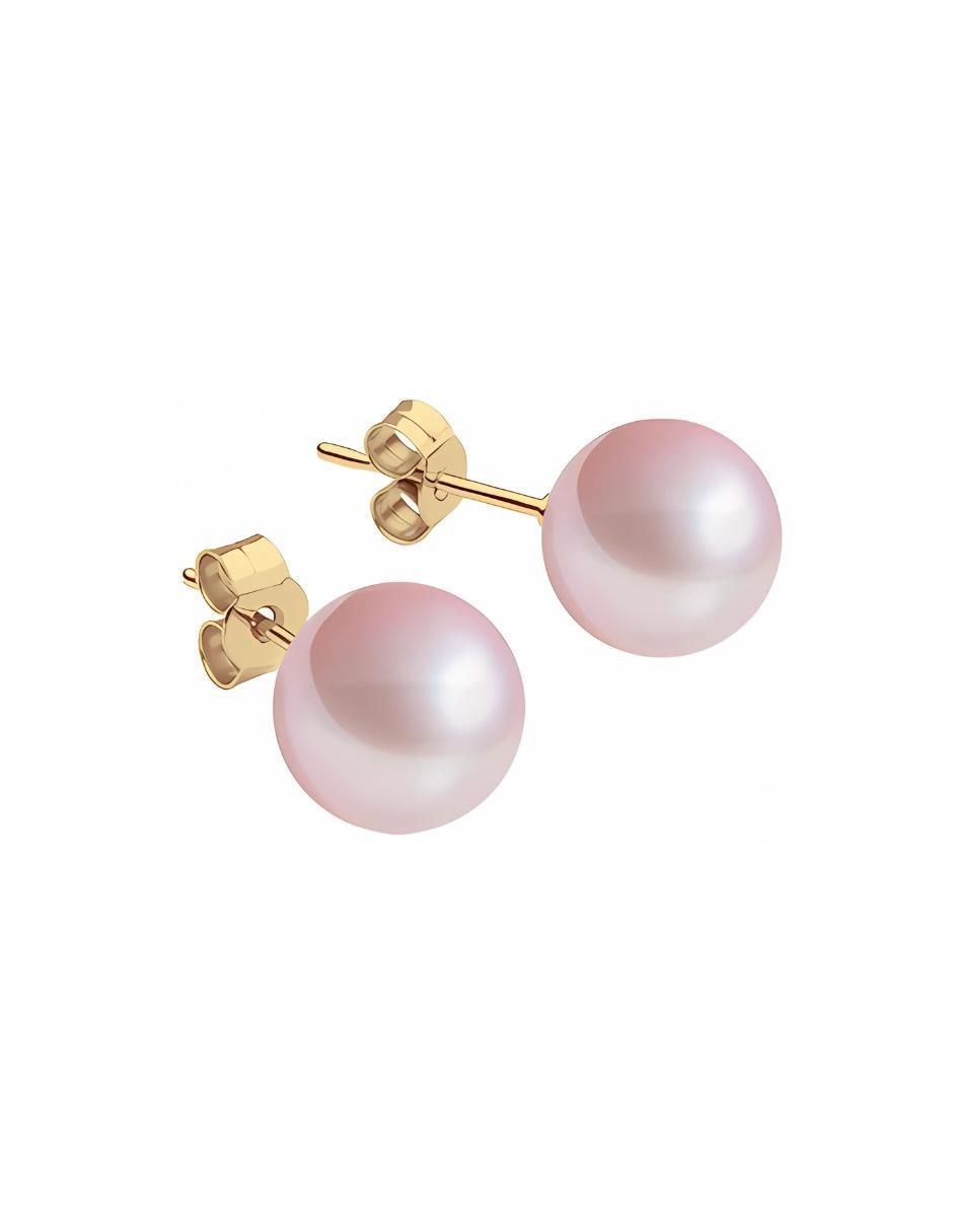 Set de aretes con acabado baño de oro 18 K 5