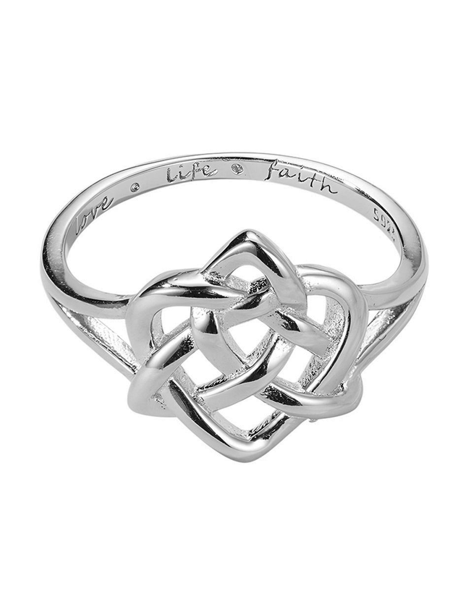 Anillo de nudo Glam Pop P 925 de plata baño de rodio 3
