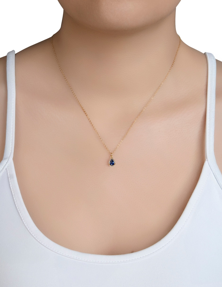 Colgante y dije de gota zirconia Colgante y dije de gota zirconia