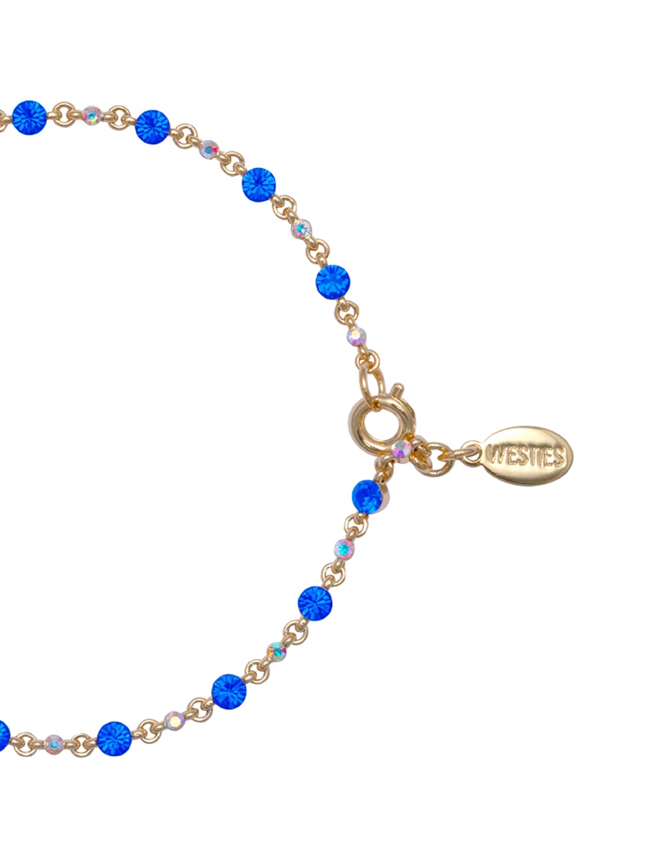 Pulsera con cristal con acabado pavé Pulsera con cristal con acabado pavé
