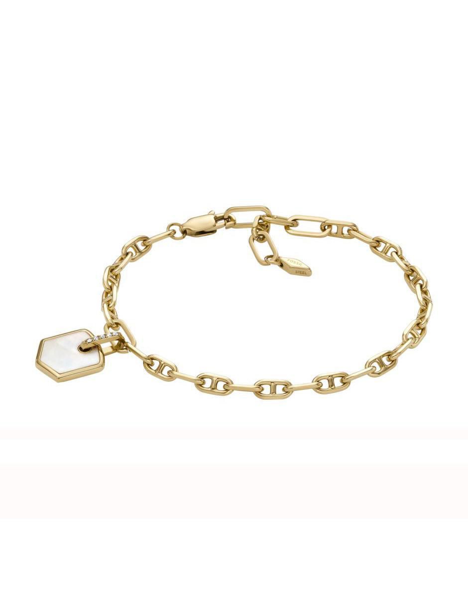 Pulsera con concha nácar Heritage acabado pulido
