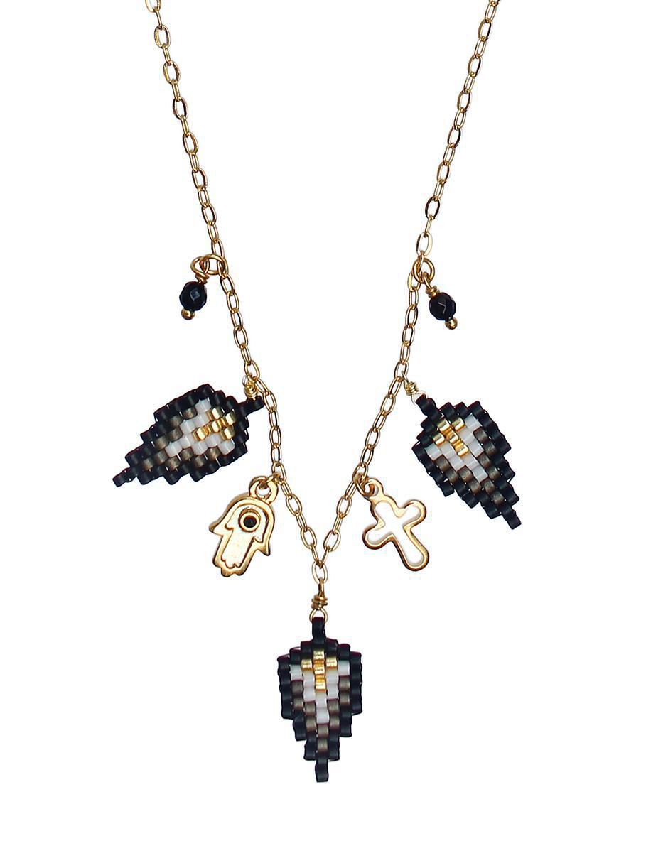 Collar hoja 14 K 1