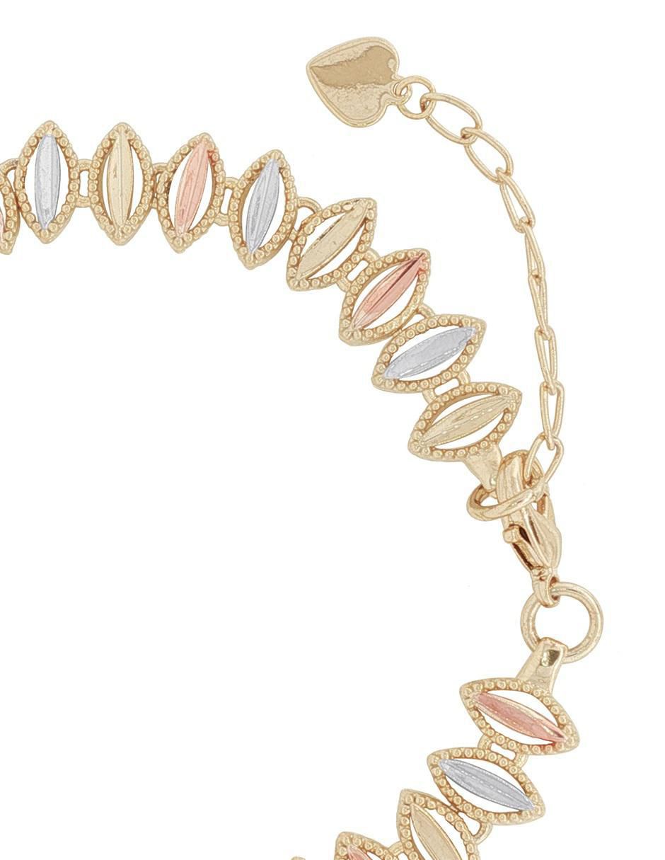 Pulsera 18 K acabado chapa de oro 2