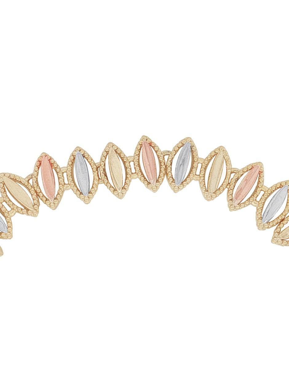 Pulsera 18 K acabado chapa de oro 3