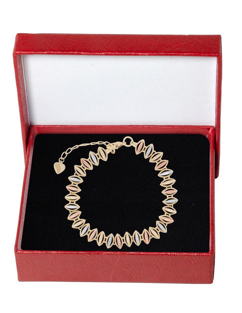 Pulsera 18 K acabado chapa de oro 4