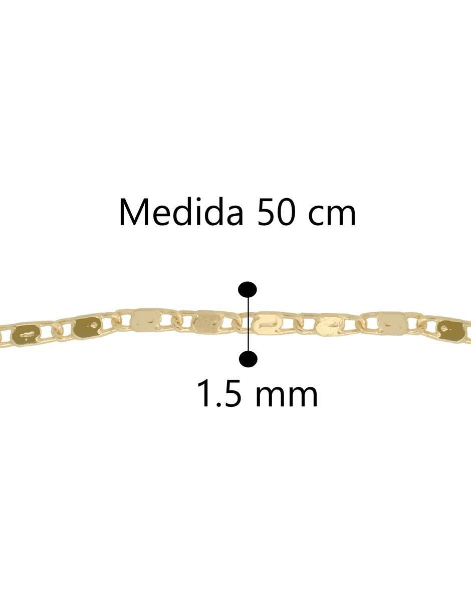 Collar eslabones 18 K 6