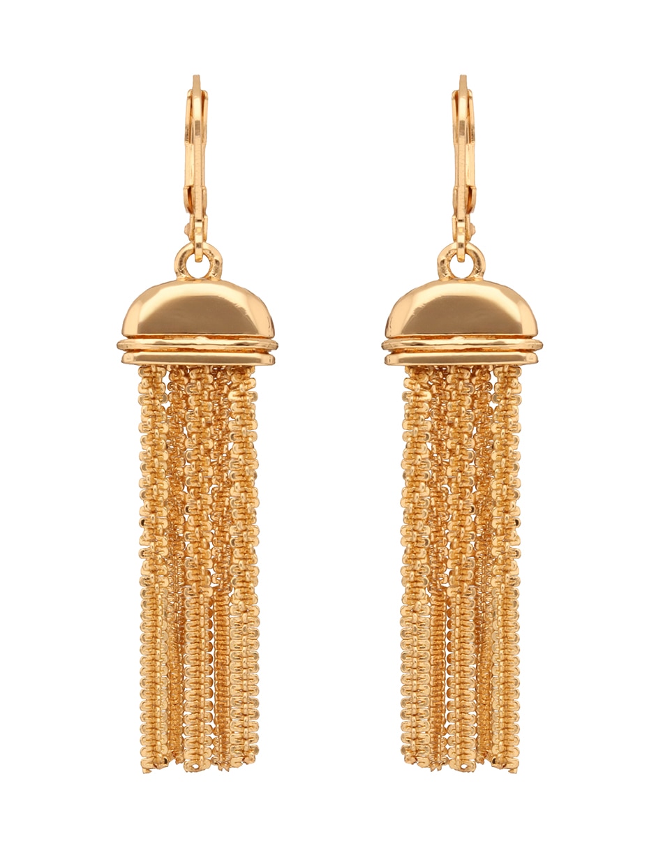 Aretes de medusa con acabado brillante