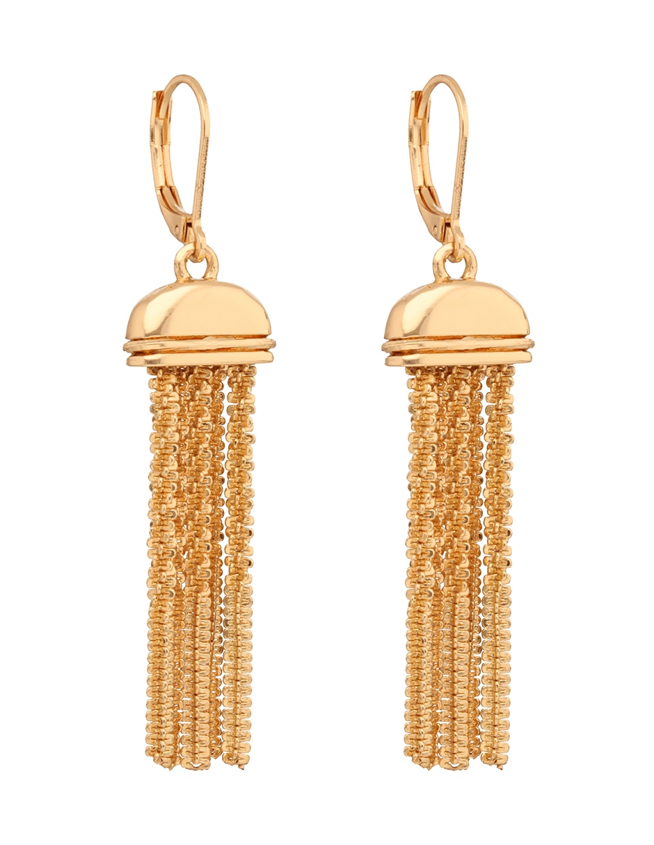 Aretes de medusa con acabado brillante 2