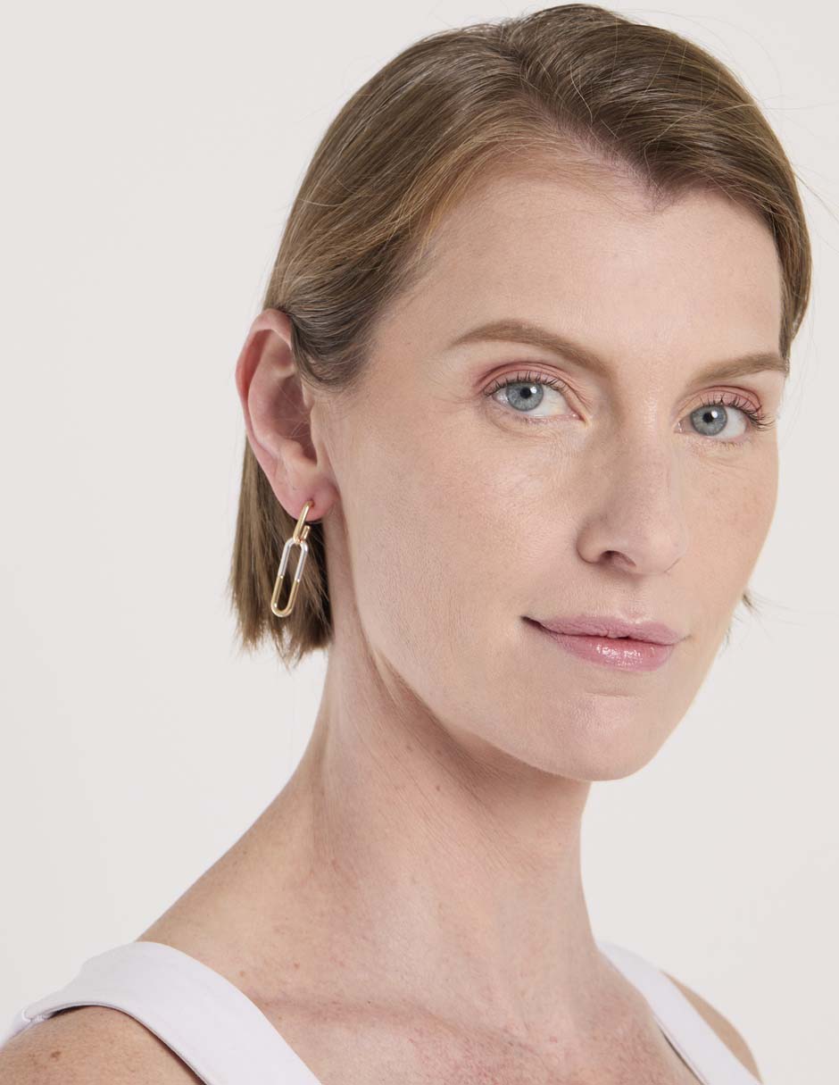 Aretes con acabado brillante 4
