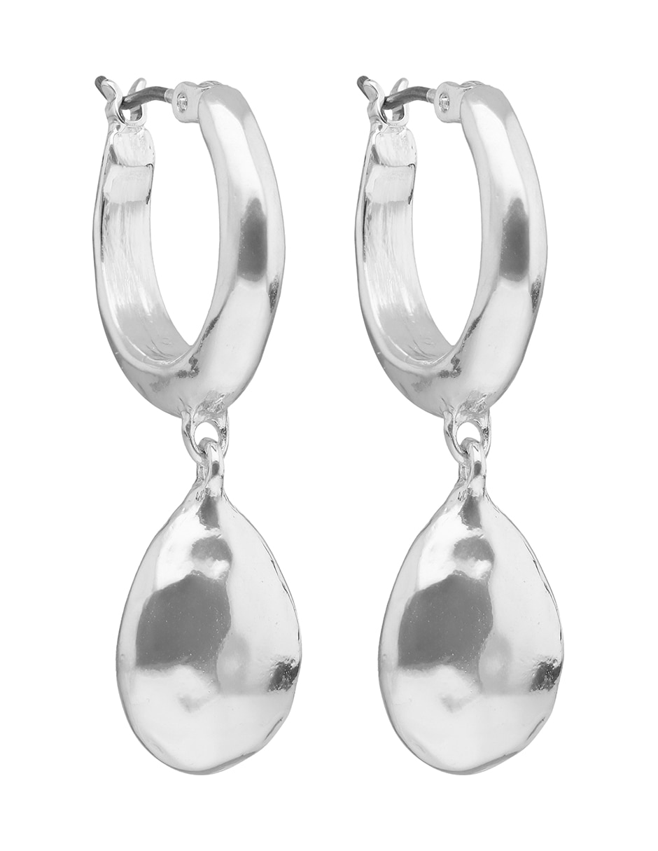Aretes con acabado brillante 2