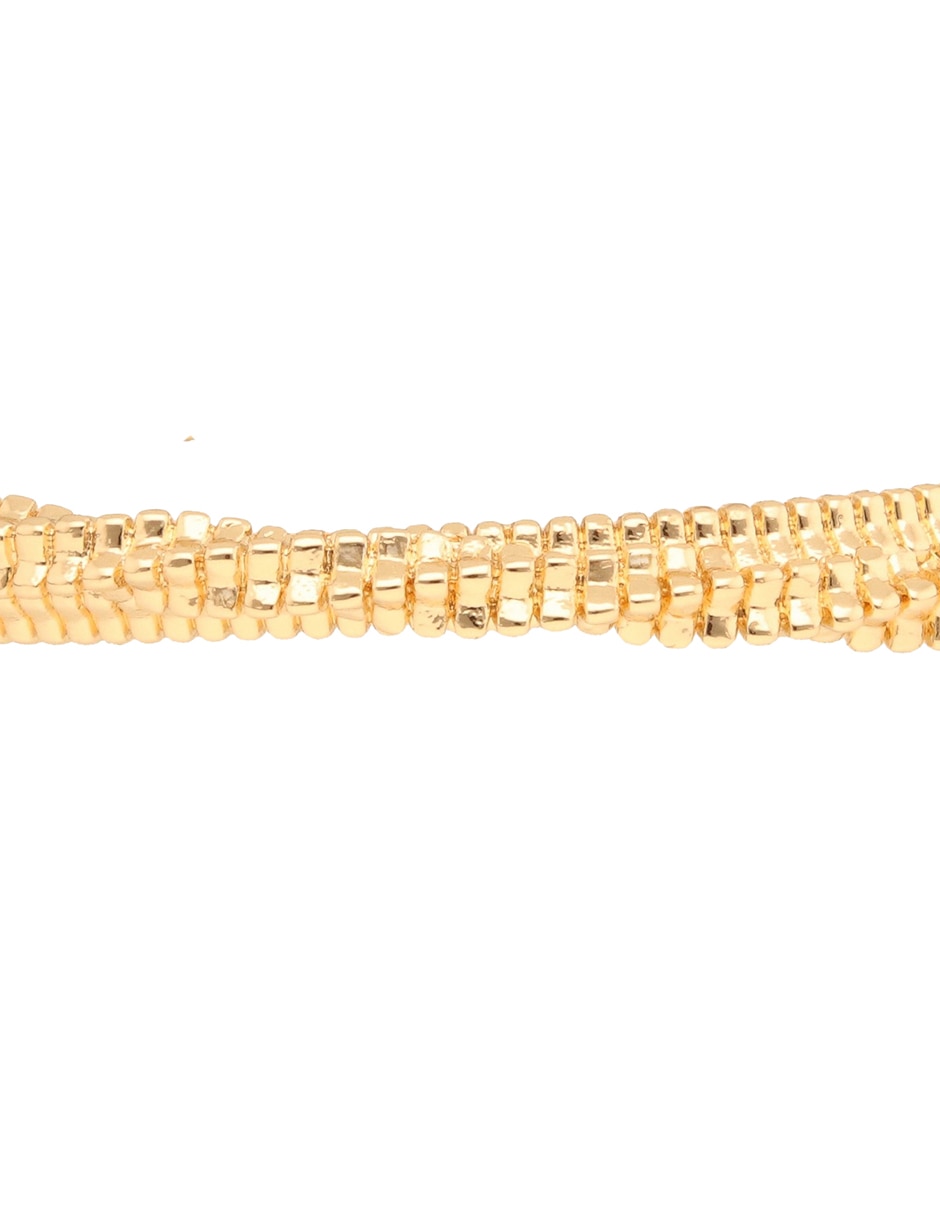 Pulsera Gold Lace con acabado brillante 3
