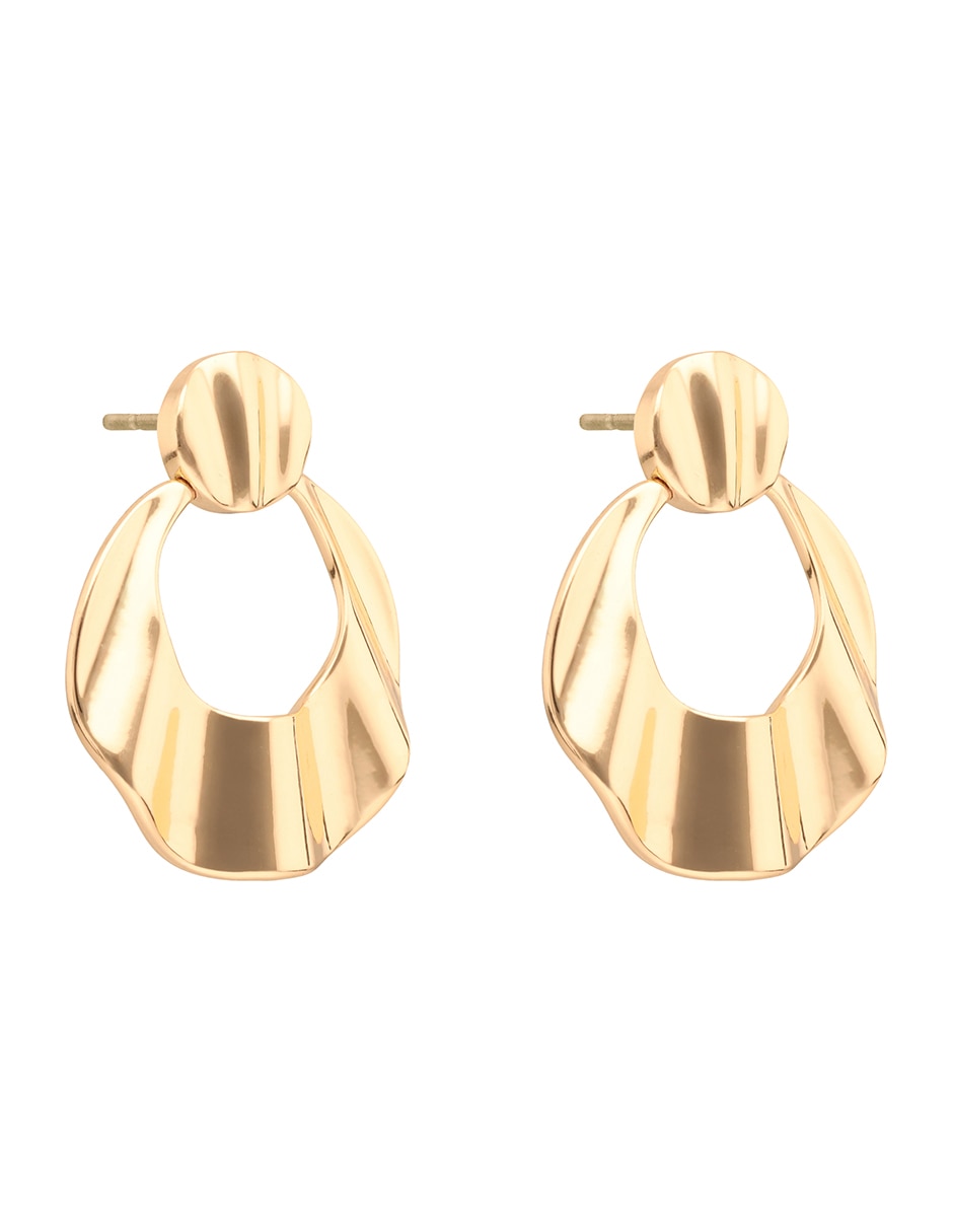 Aretes con acabado brillante 2