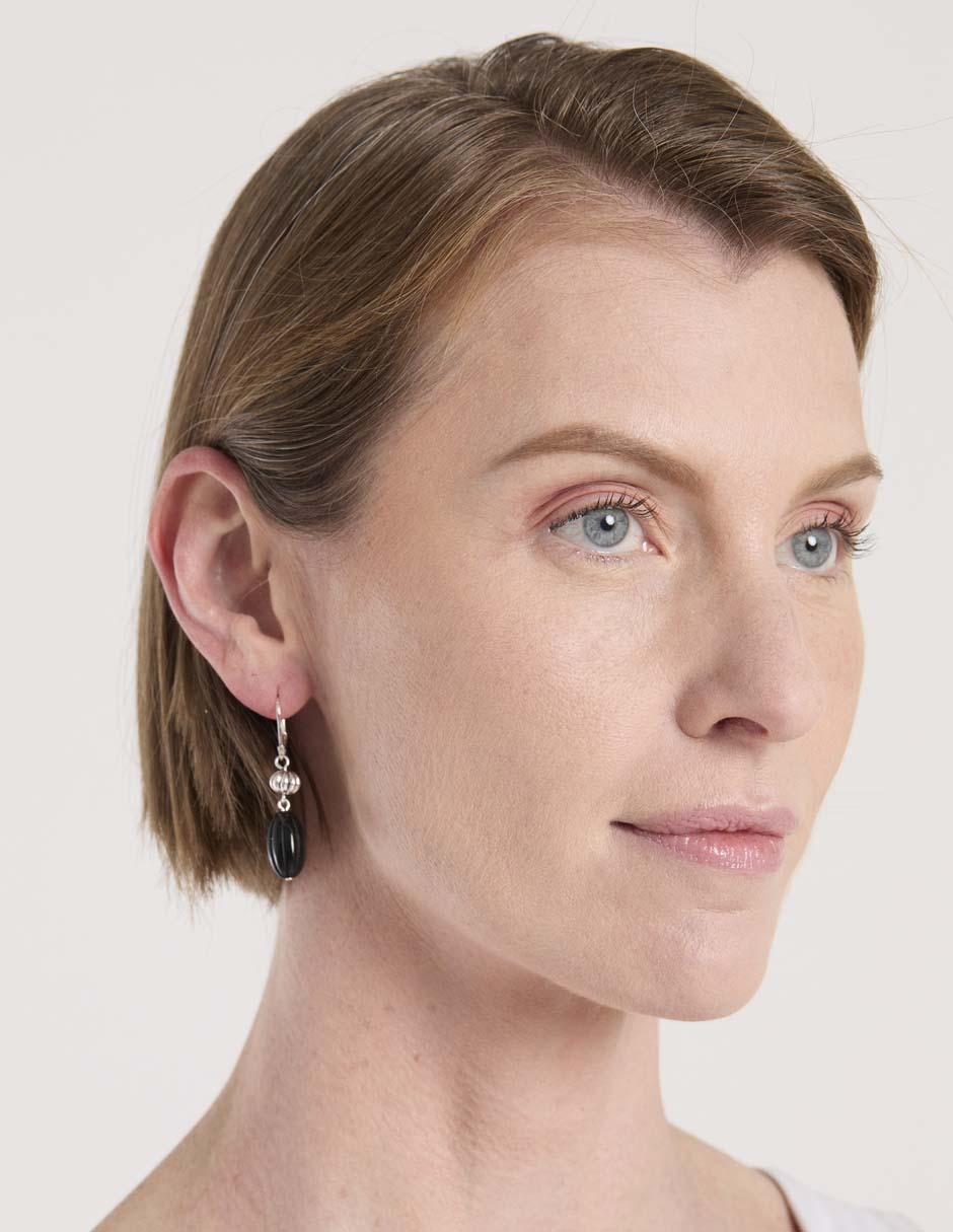 Aretes con acabado brillante 4