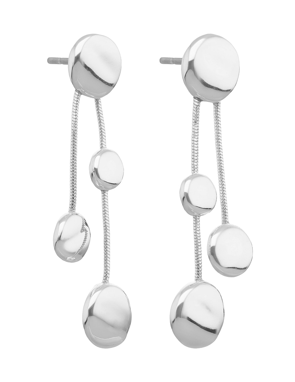 Aretes con acabado brillante 2