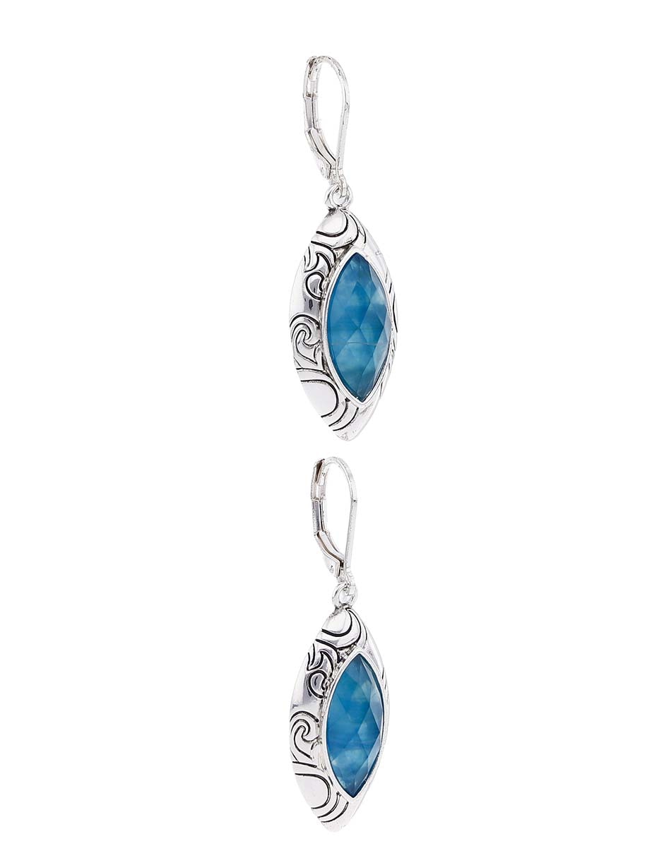 Aretes con acabado brillante 2