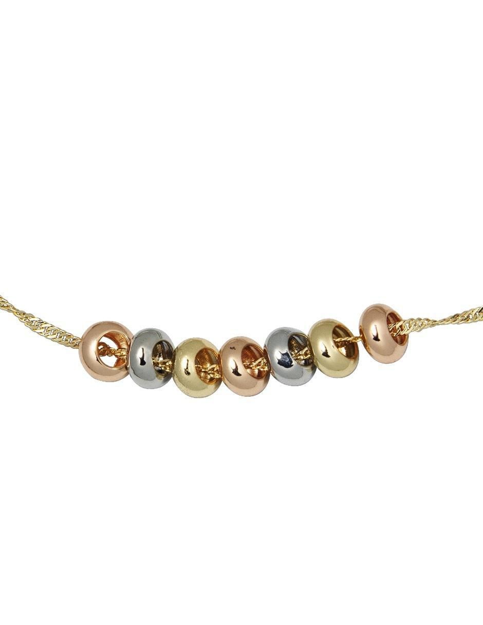 Gargantilla de aro 18 K