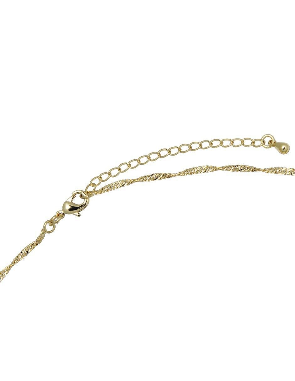 Gargantilla de aro 18 K