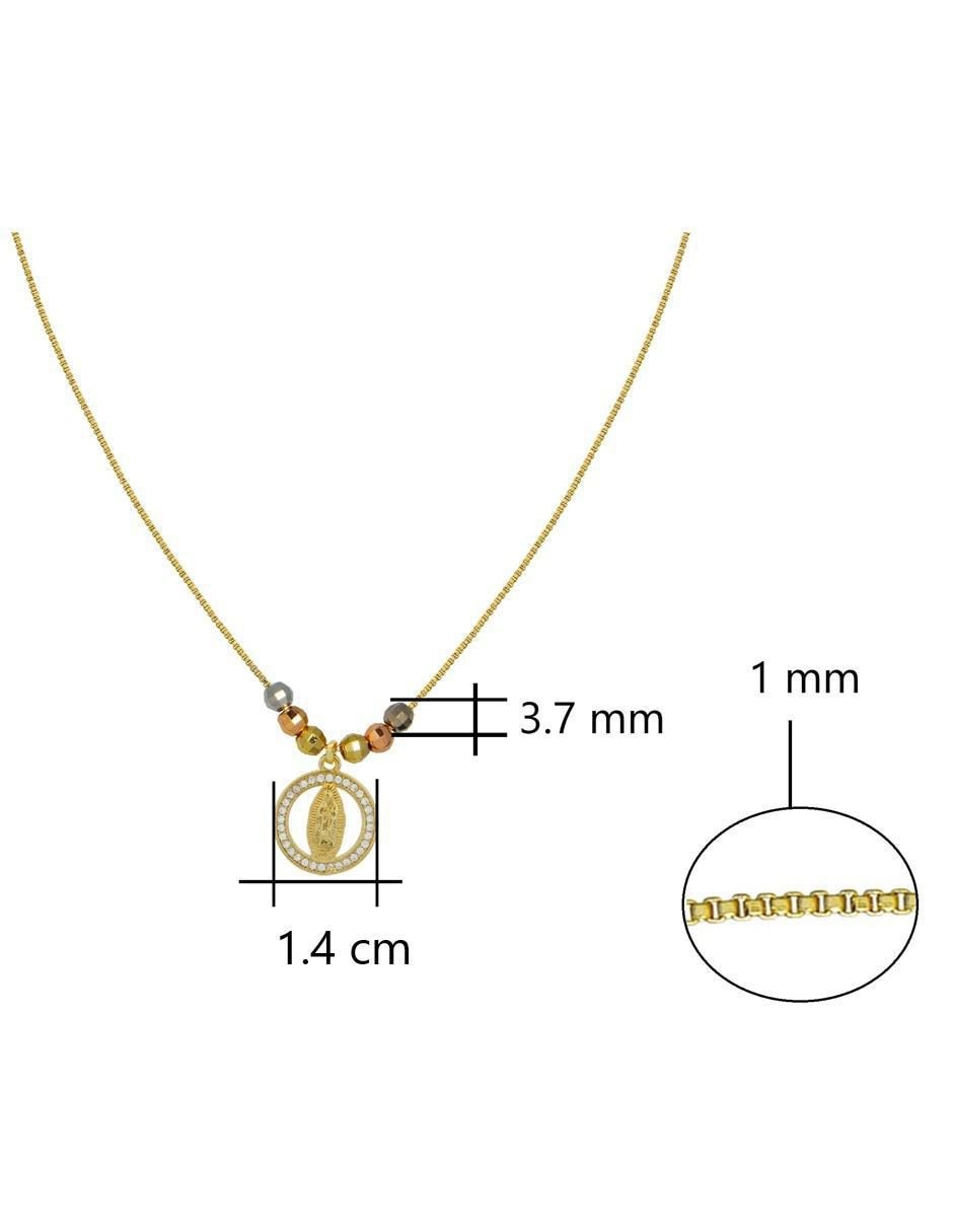 Gargantilla virgen 18 K 5