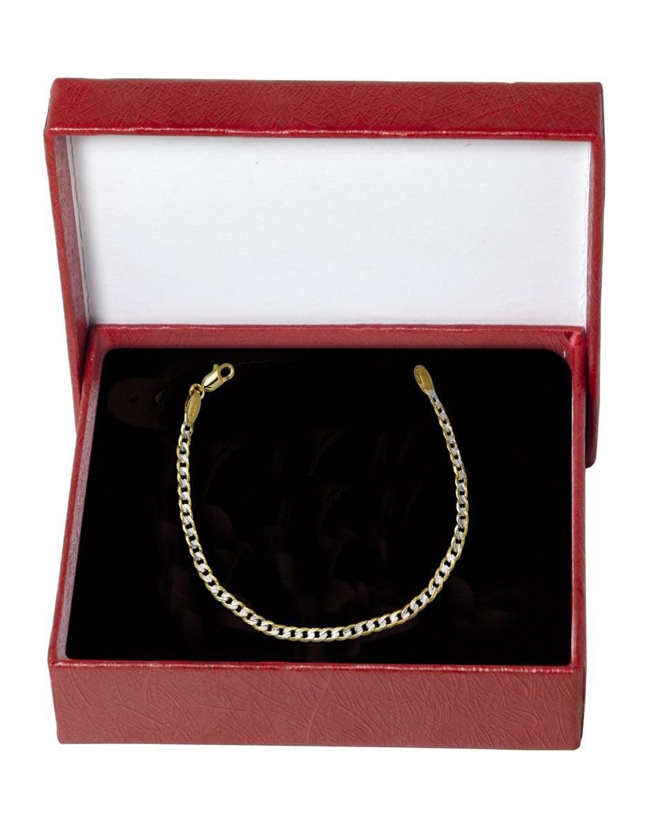 Pulsera 18 K acabado chapa de oro 4
