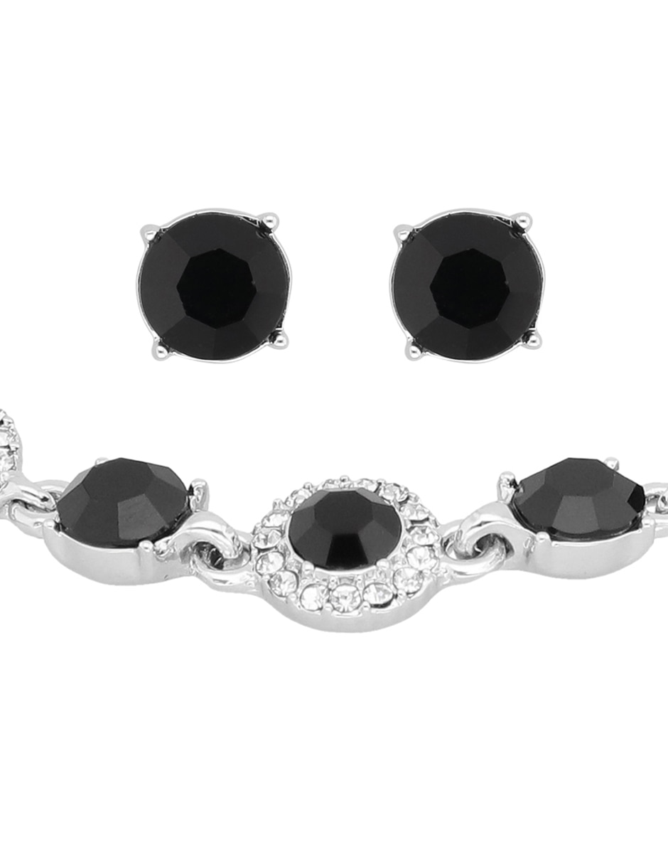 Aretes y pulsera Aretes y pulsera