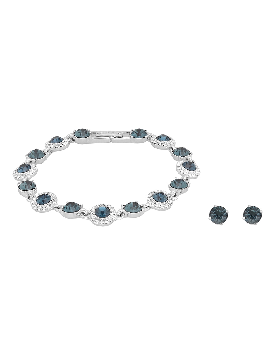 Aretes y pulsera circular