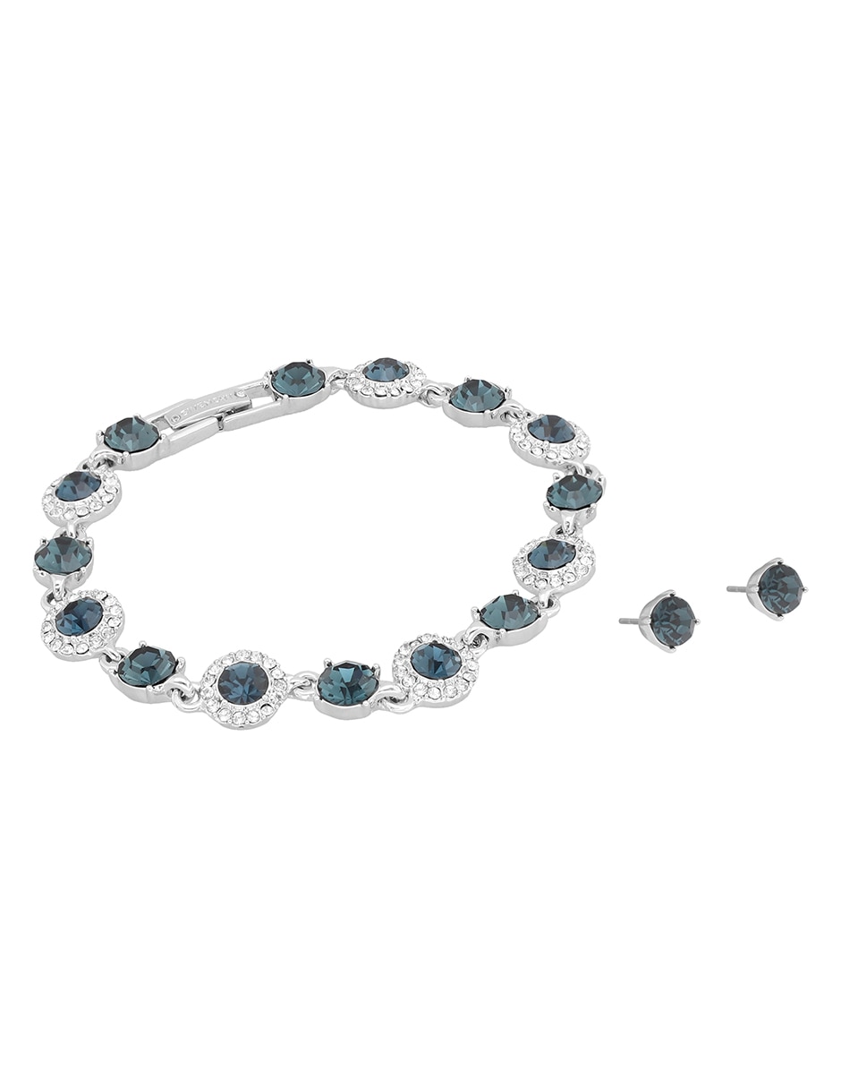Aretes y pulsera circular 2