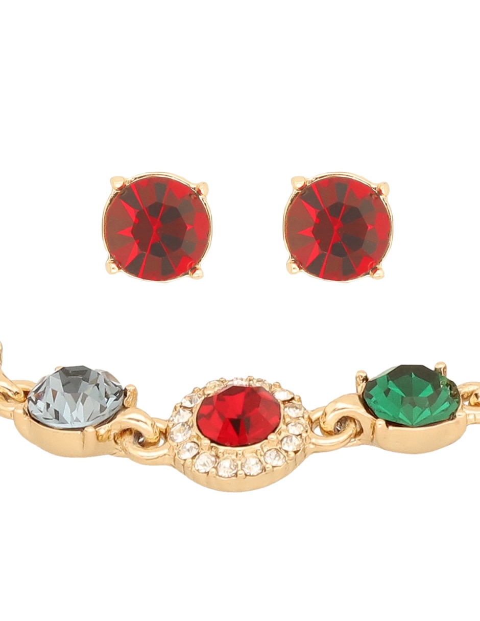Aretes y pulsera Givenchy