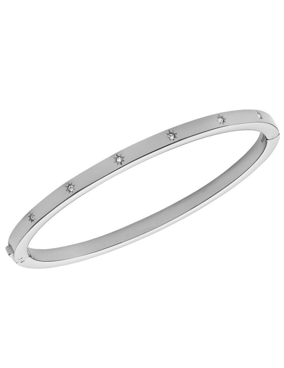 Brazalete con zirconia cúbica Sadie acabado pulido 5